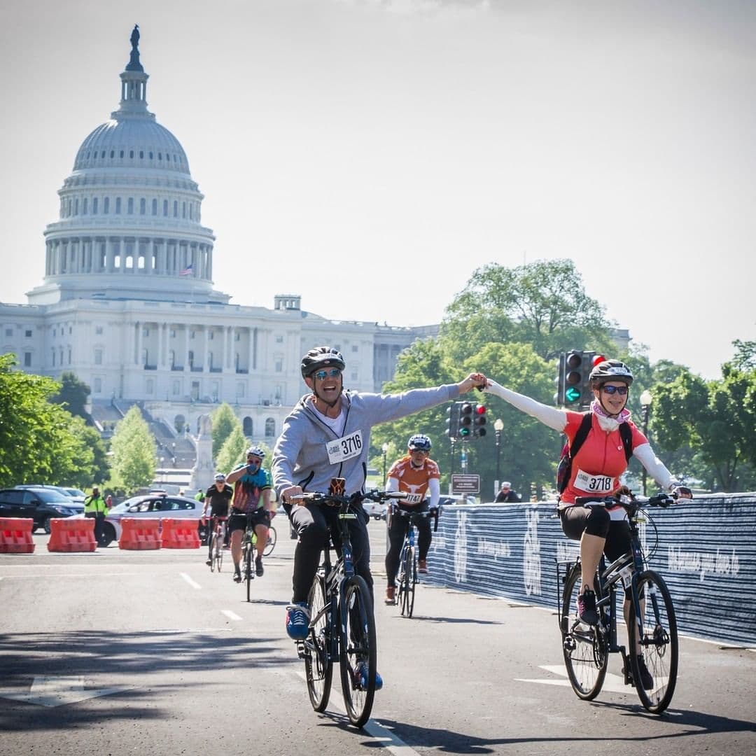 DC Bike Ride at the U.S. Capitol