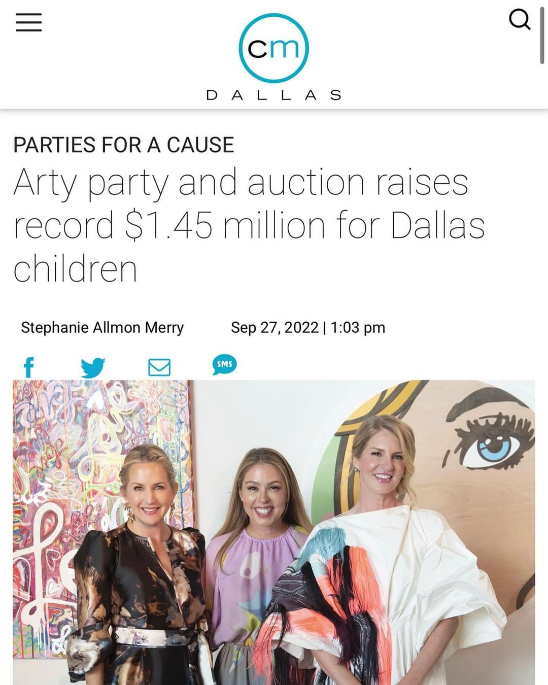 Print feature — Candy's Dirt Dallas